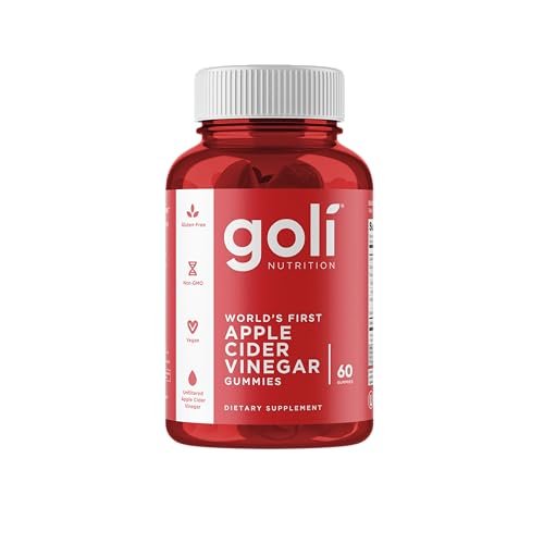 Goli Apple Cider Vinegar Gummy Vitamins - 60 Count